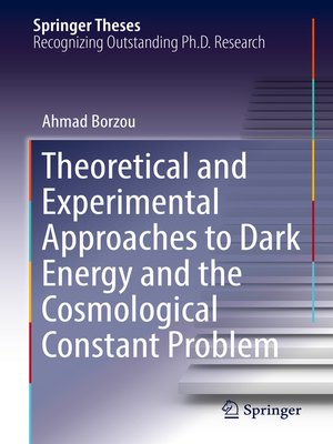 cover image of Theoretical and Experimental Approaches to Dark Energy and the Cosmological Constant Problem
